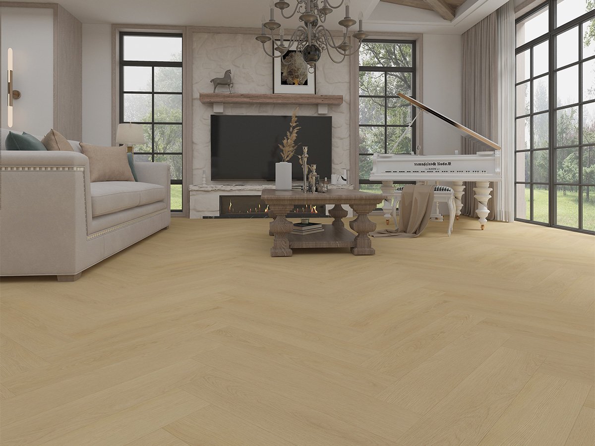 Calitex Sunny Oak Visgraat Pvc Click