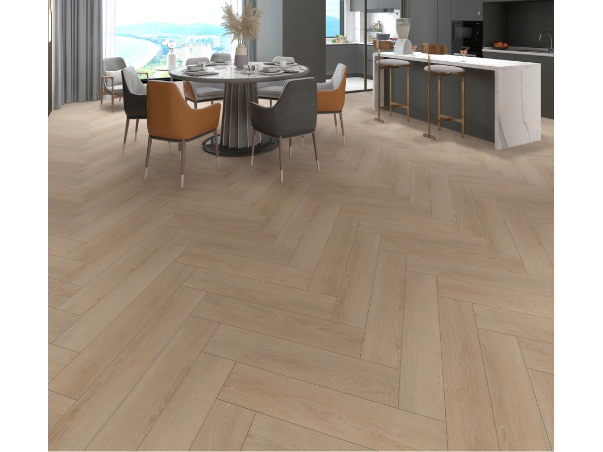 Calitex Slate Oak Visgraat Pvc Click
