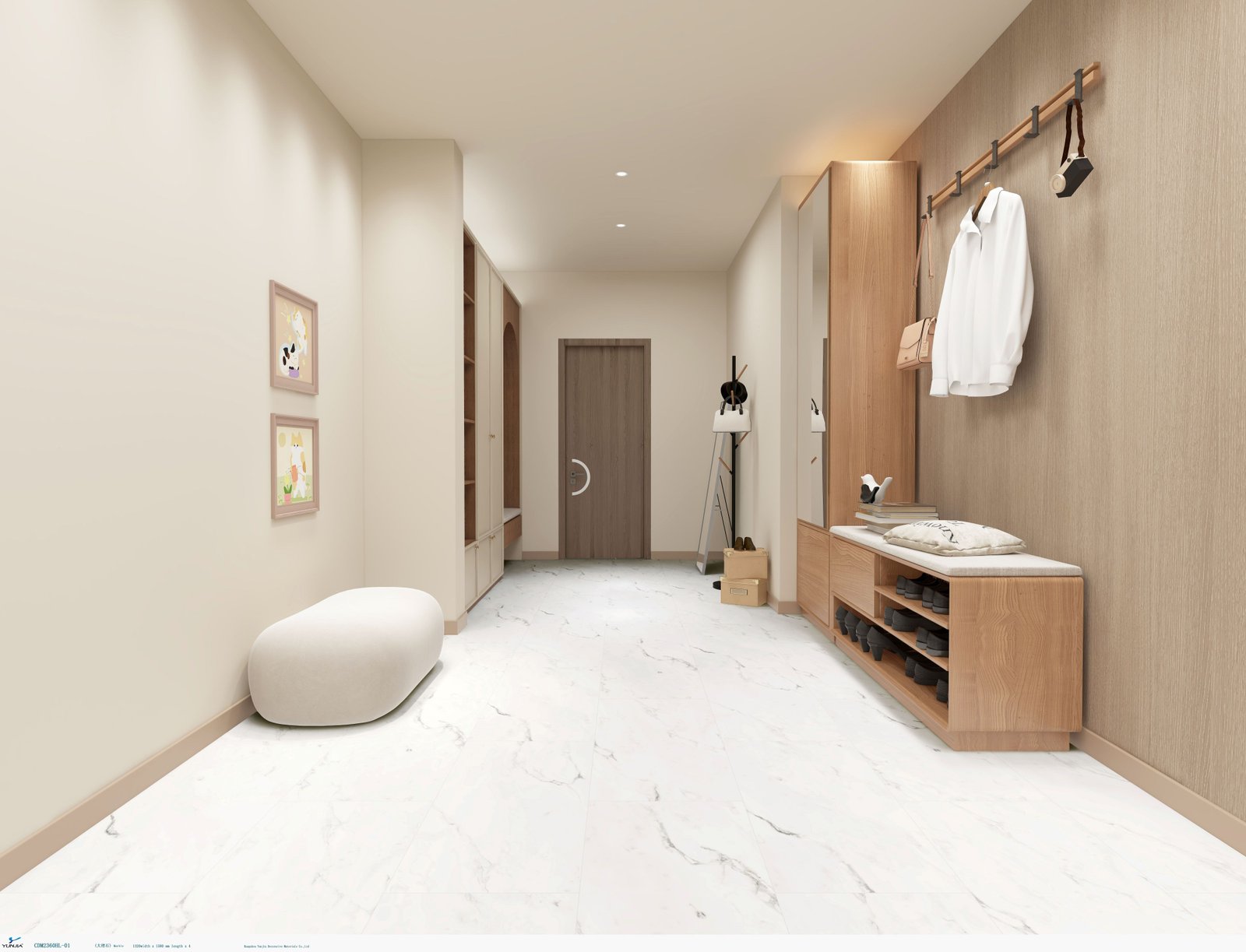 V-FLOOR LT01 PVC PLAK TEGEL