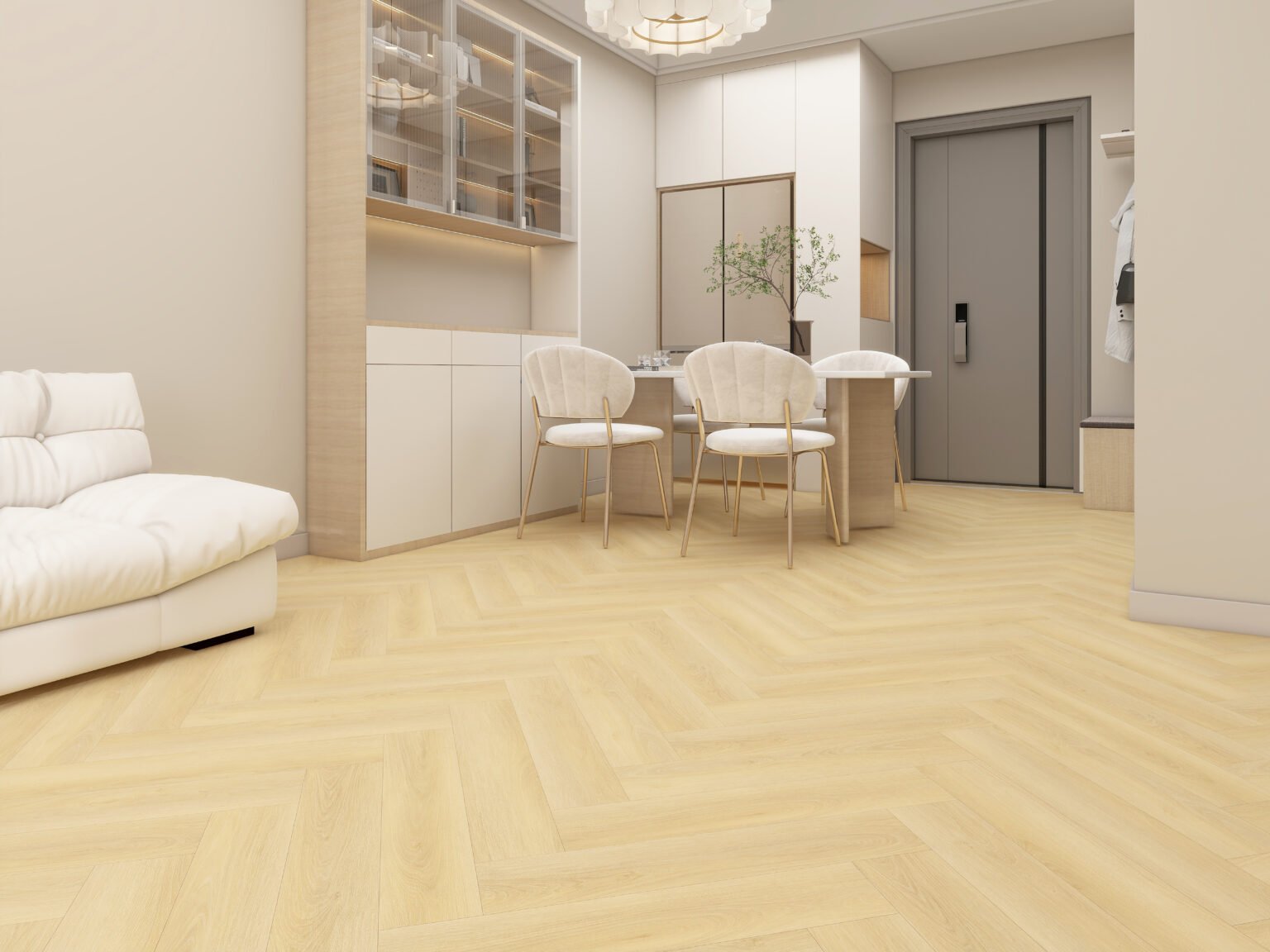 V-Floor SH01 PVC KLIK VISGRAAT