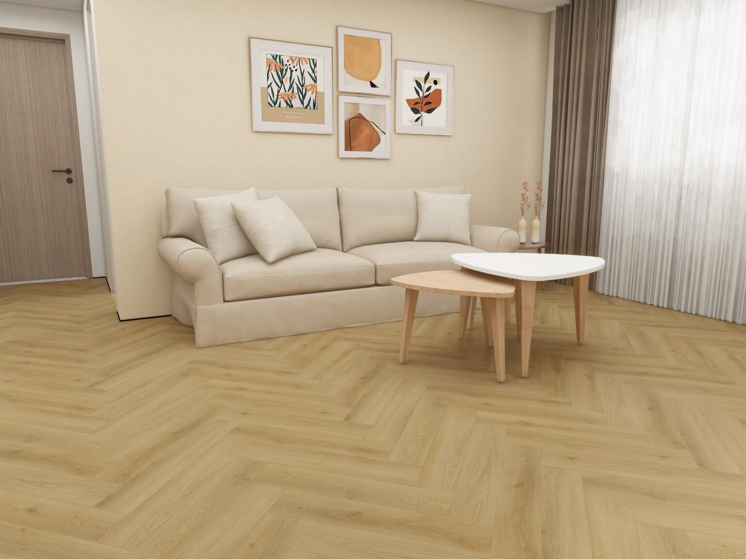 V-Floor SH03 PVC KLIK VISGRAAT