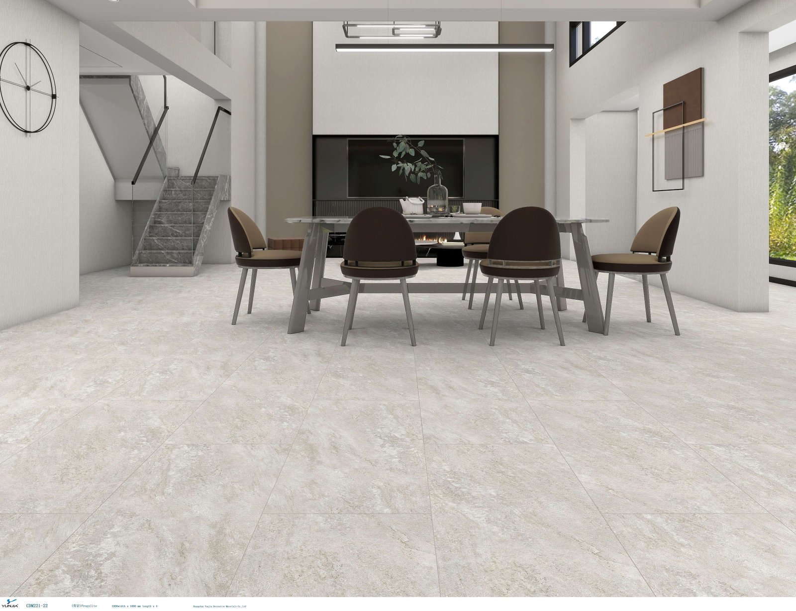 V-FLOOR LT02 PVC PLAK TEGEL